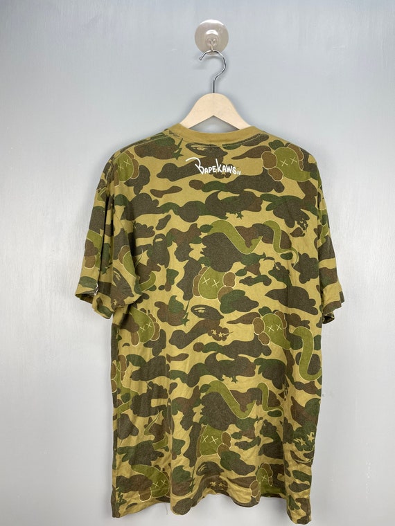 Bape X Kaws T Shirt - Etsy Bape X Kaws T Shirt - Etsy