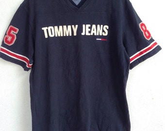 Rare Tommy Hilfiger Tommy Jeans raglan style L