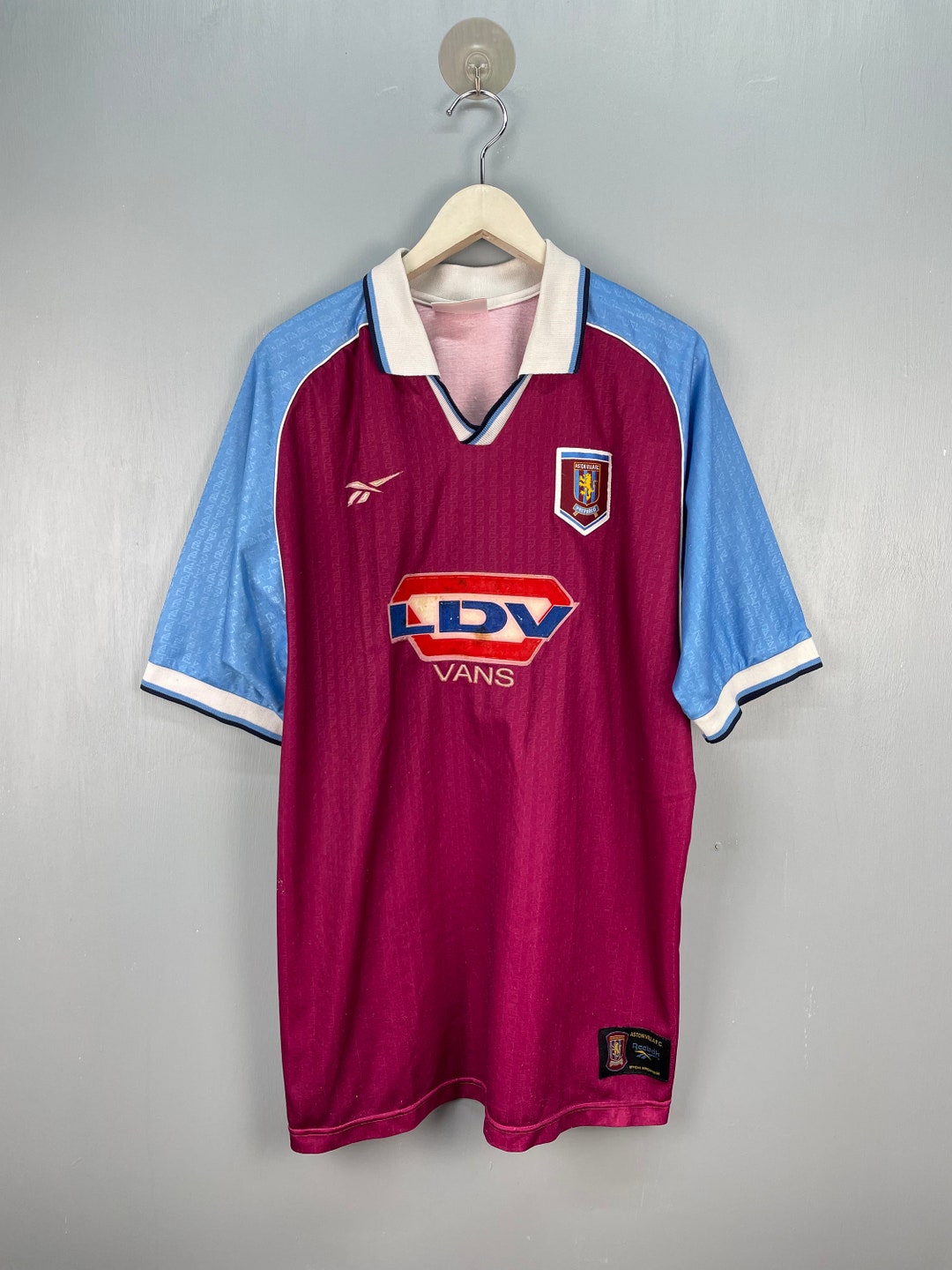 Football shirt soccer FC Aston Villa Villans Away 1995/1996