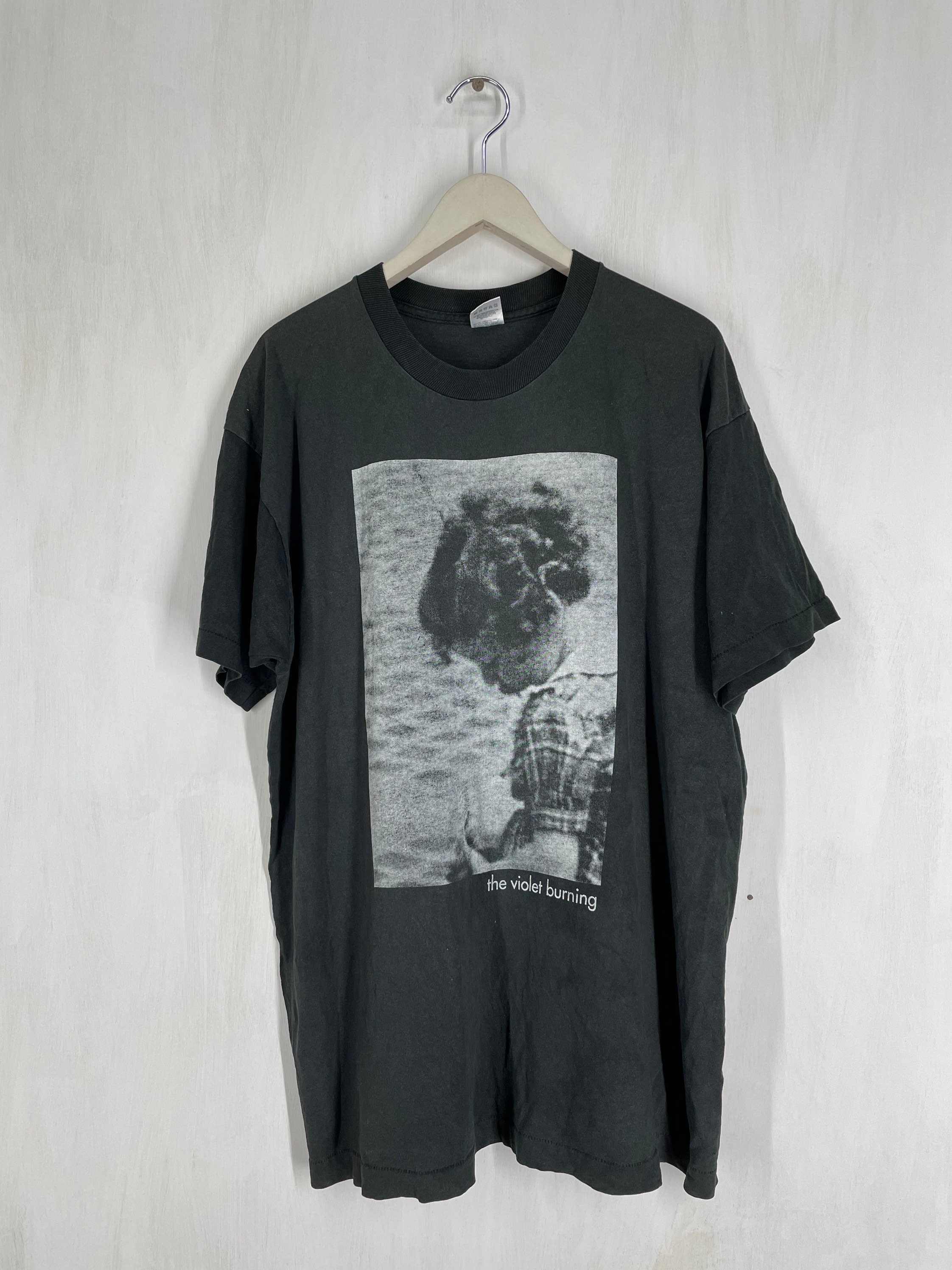 Vintage 90s the Violet Burning Alternative Rock Band T Shirt XL - Etsy