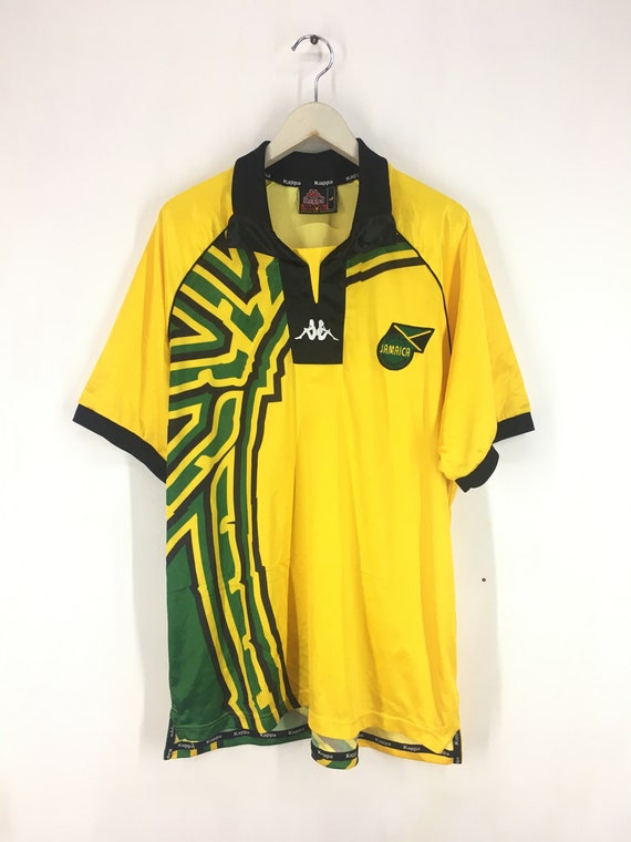 retro jamaica football shirt