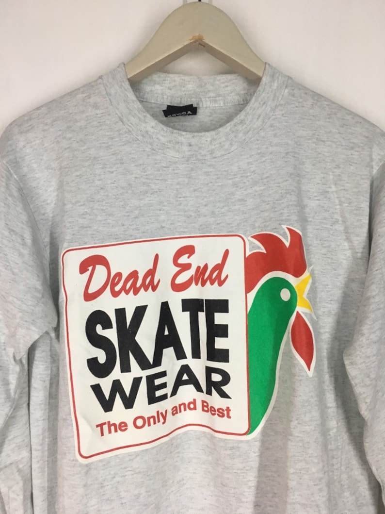 Vintage 90s Dead End Skate wear the only and best skateboard skate powell vision zorlac t shirt M