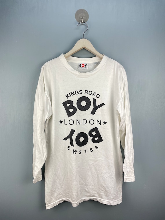 Vintage 90s Boy London Punk brand t shirt - image 1
