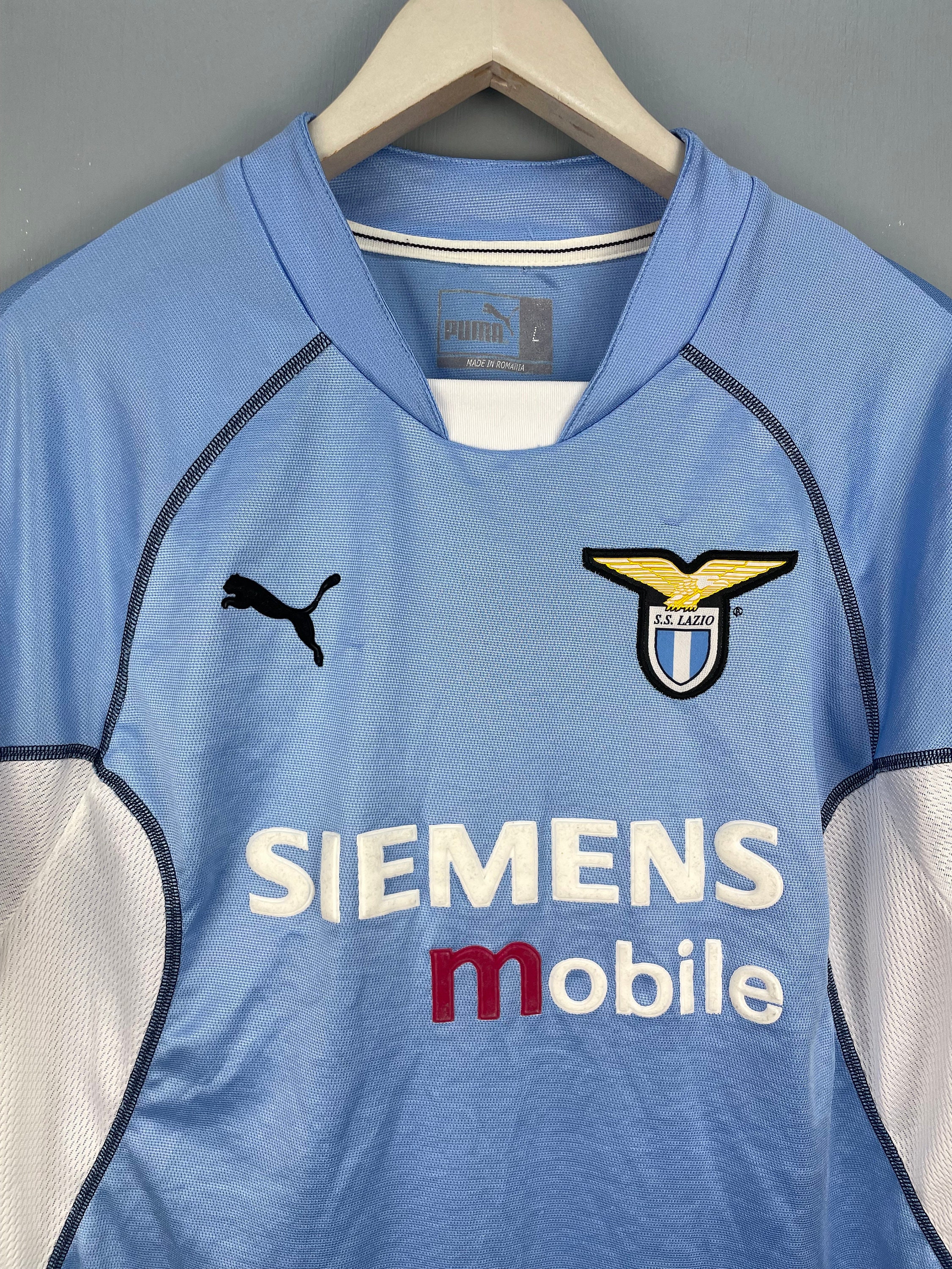 1999 2000 Centenary Edition Puma Lazio Nedved 18 Jersey