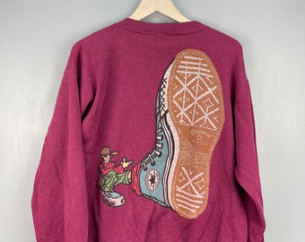Vintage 90s Converse sweatshirt M