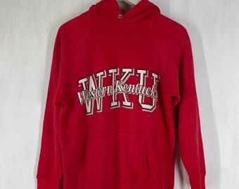 Vintage 80s WKU Western Kentucky University hoodie M