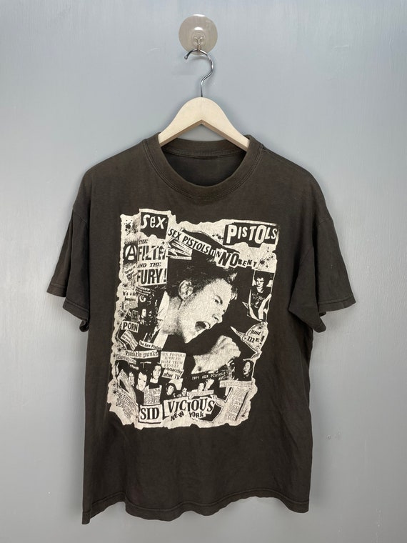 Buy Vintage 90s Sex Pistols Punk Band T Shirt L Online in India - Etsy