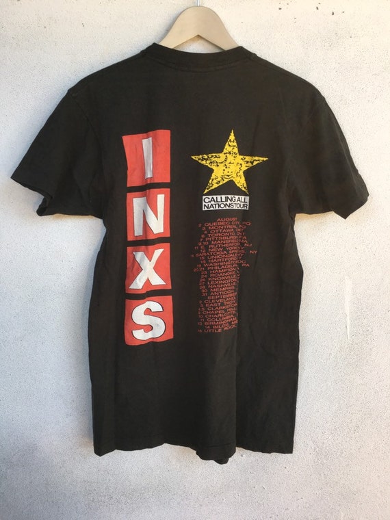 Vintage 80s INXS Calling All Nations Tour Concert Promo Australia  