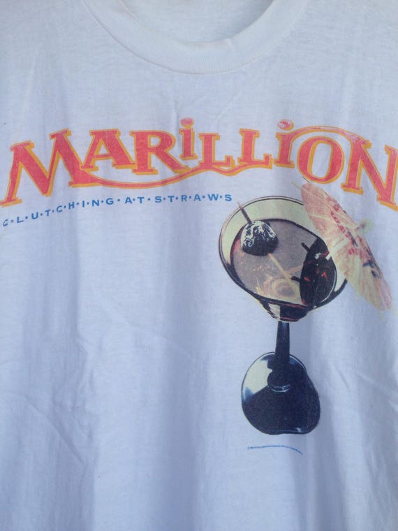 Vintage 80s Marillion British Rock Band 1987 Tshirt M - Etsy Australia