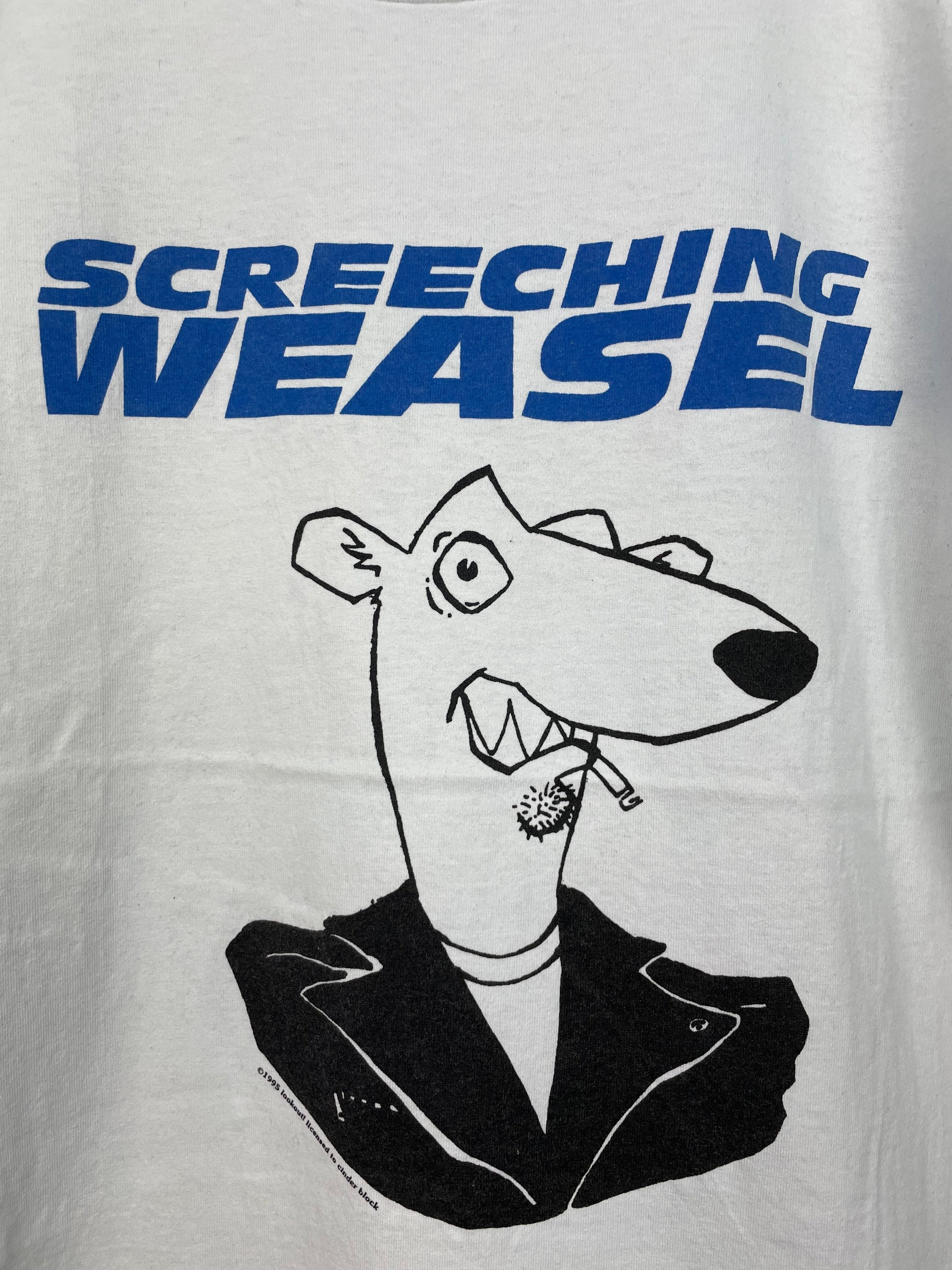 90s Screeching Weasel バンドTシャツ pop punk - hebrewsghana.com