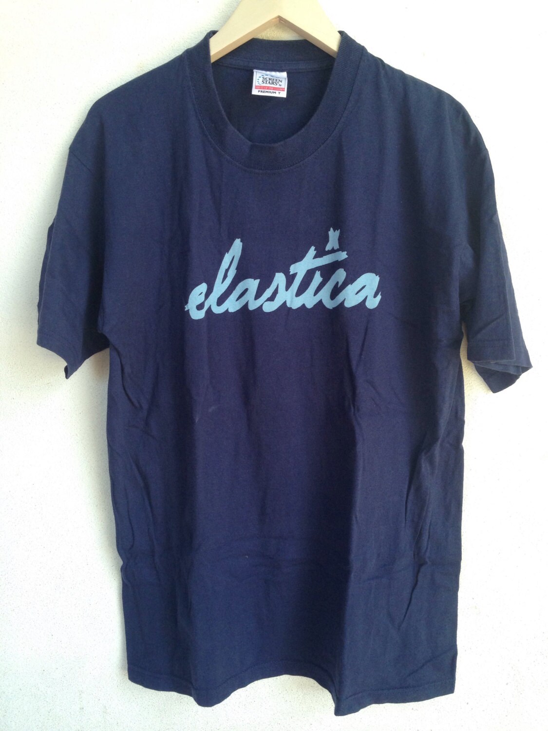 Vintage Y2K Elastica Britpop Band Tshirt Suede Promo Tour - Etsy