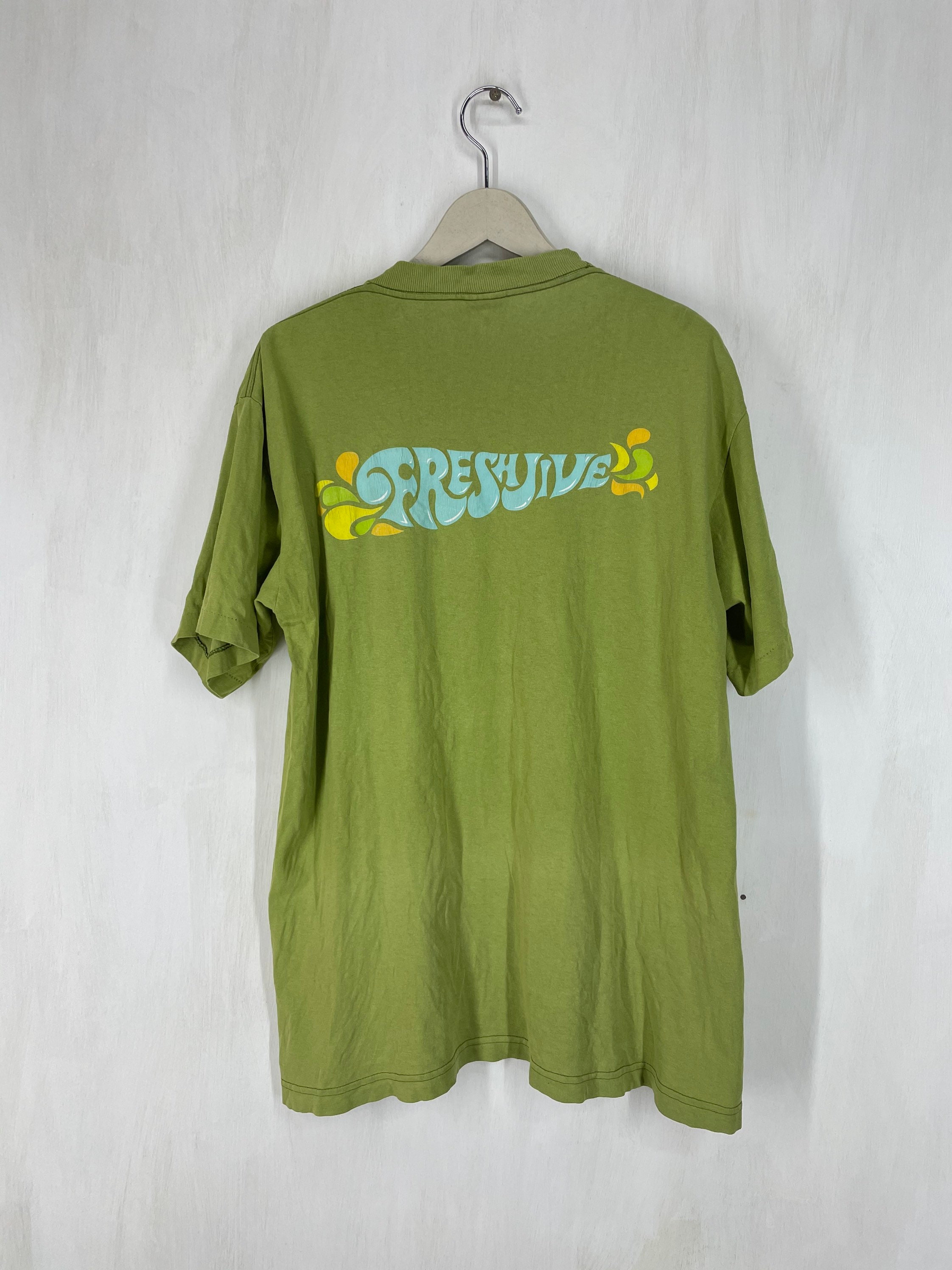 Vintage 90s Freshjive Streetwear Skateboard Skate T Shirt L