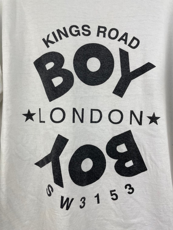 Vintage 90s Boy London Punk brand t shirt - image 4