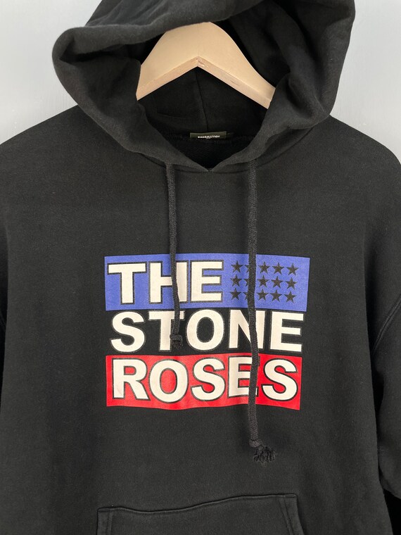 Vintage 90s The Stone Roses britpop band Hoodie - image 3