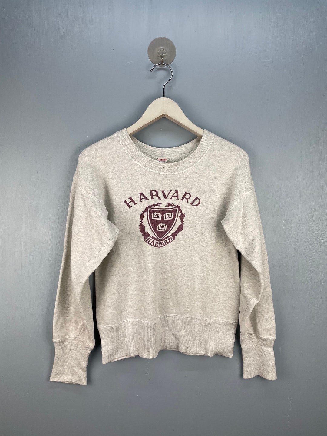 Vintage MILLER HARVARD College スウェット S 白 :: Mercari