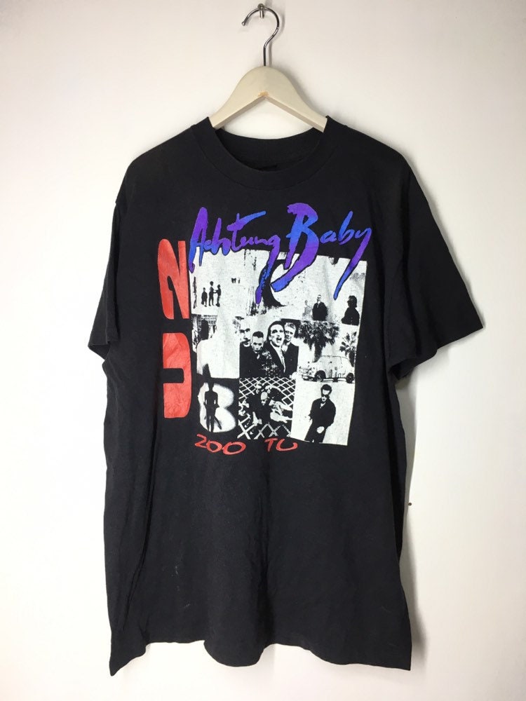 Vintage 90s U2 Achtung Baby Zoo Tv Tour 92 Concert Promo Tour - Etsy