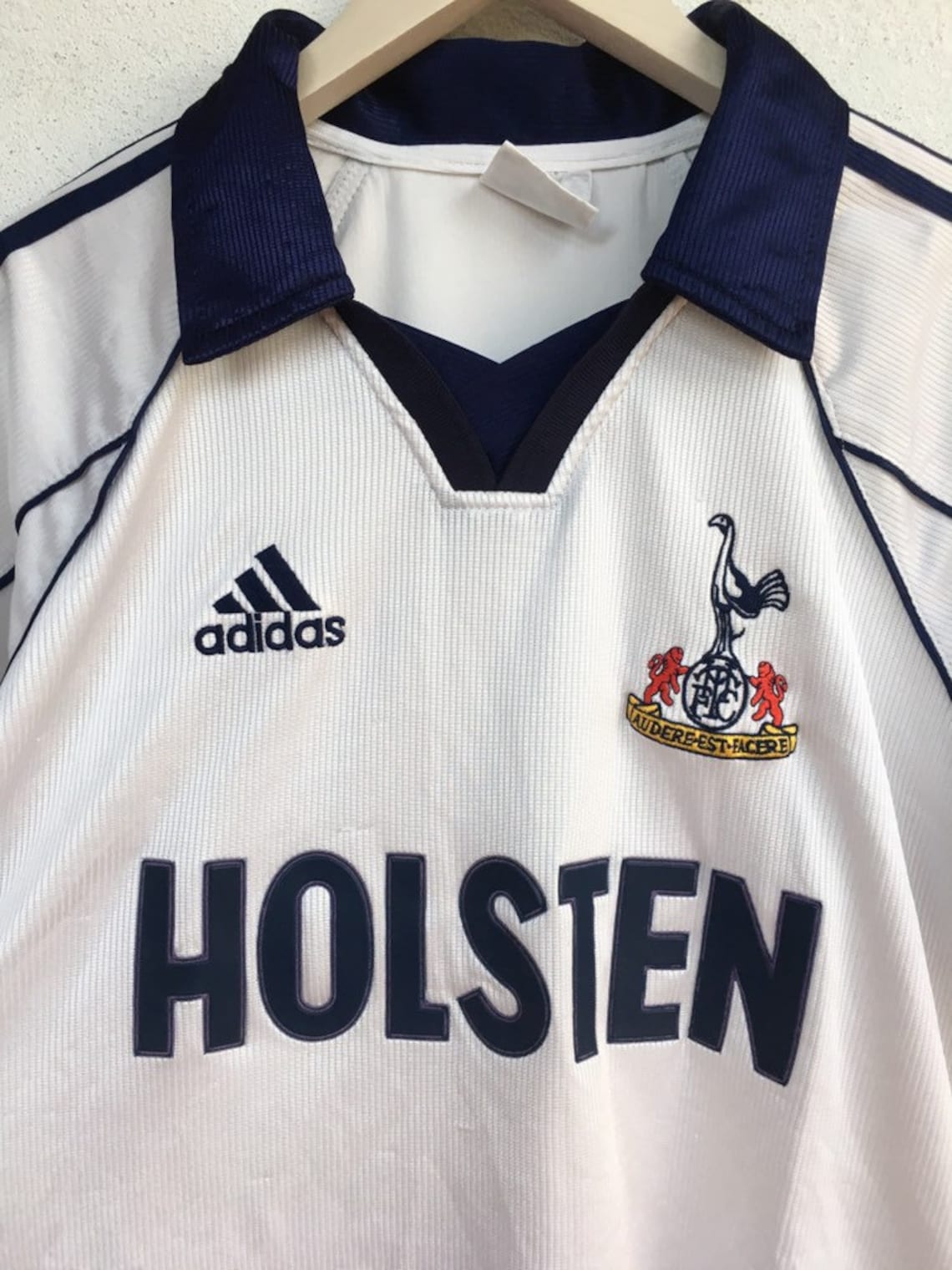 Vintage Tottenham Hotspur Adidas Holsten jersey M Etsy