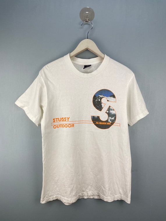 Vintage 90s Stussy Outdoor T Shirt M - Etsy Vintage 90s Stussy Outdoor T Shirt M - Etsy
