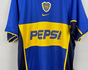 BOCA JUNIORS 2004-2005 Pepsi camiseta shirt trikot maillot