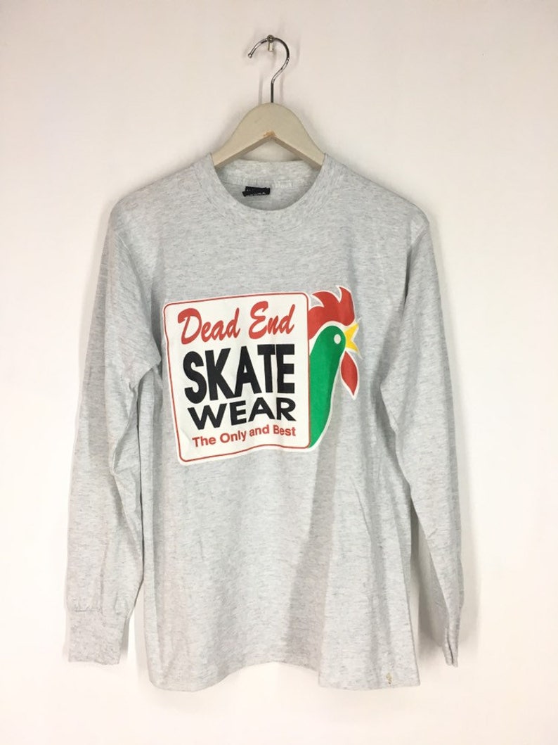 Vintage 90s Dead End Skate wear the only and best skateboard skate powell vision zorlac t shirt M