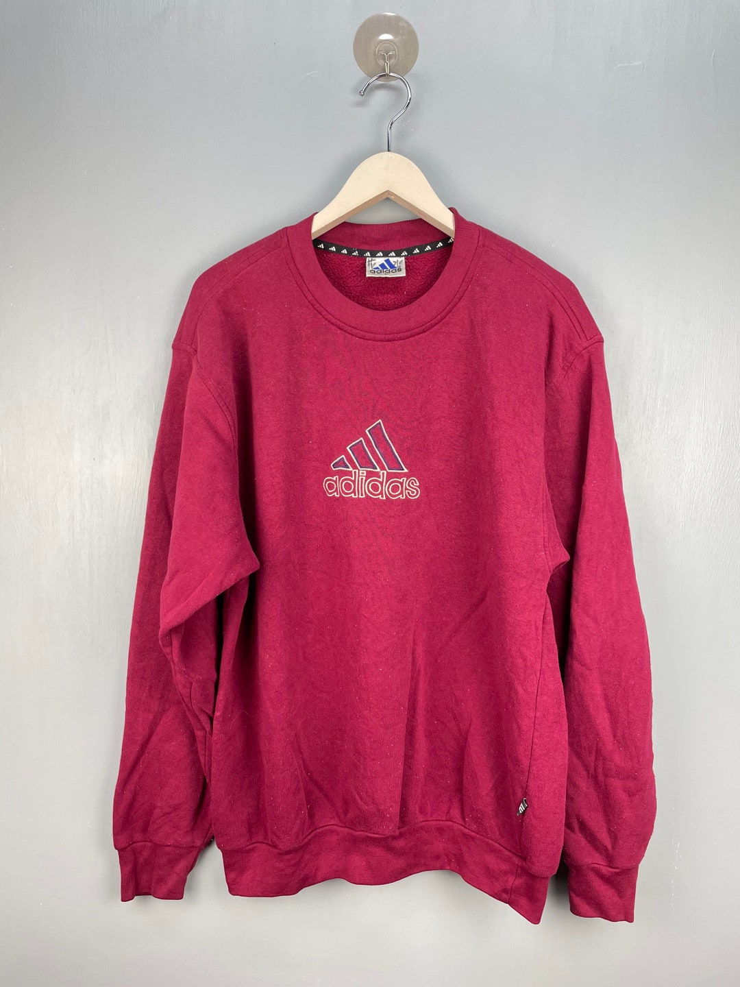 Vintage 90s Adidas Equipment Sweatshirt L Etsy Canada