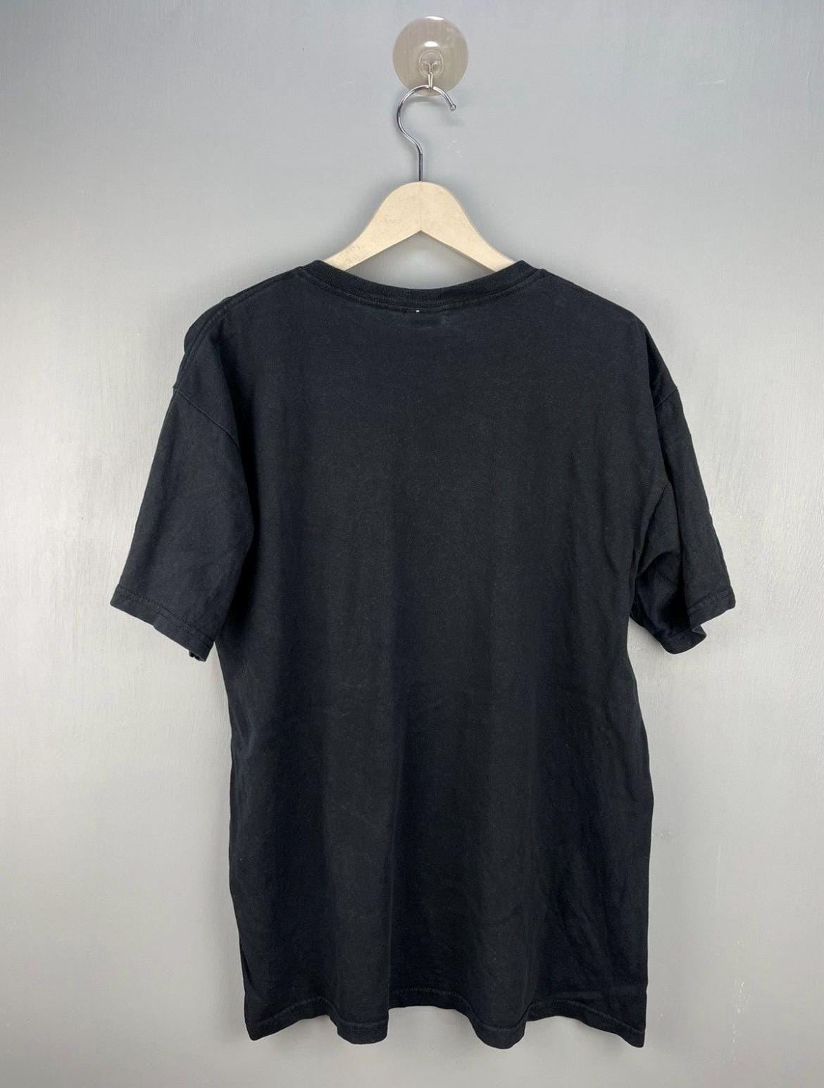 Hanes System of a Down Band T-shirt, Men's S size cotton Charcoal Vintage Second Hand
