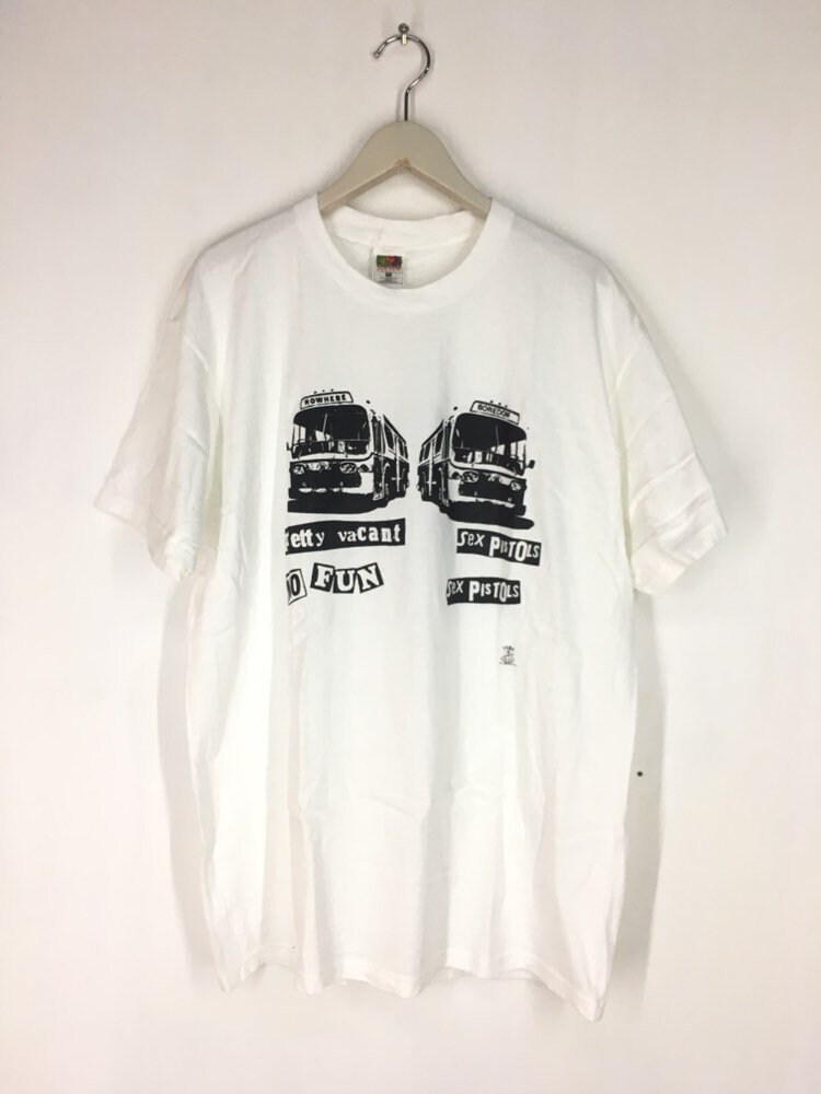 Vintage 90s Sex Pistols Pretty Vacant Punk Band Tour Concert Etsy