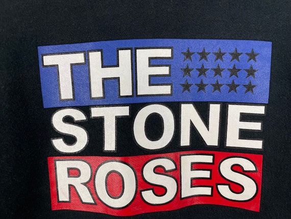 Vintage 90s The Stone Roses britpop band Hoodie - image 4