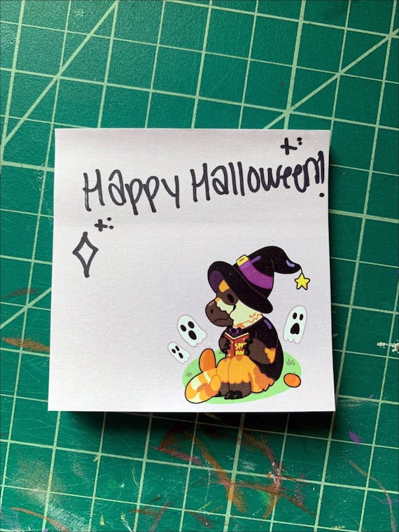 Spooky Sammy Halloween Post It Notes