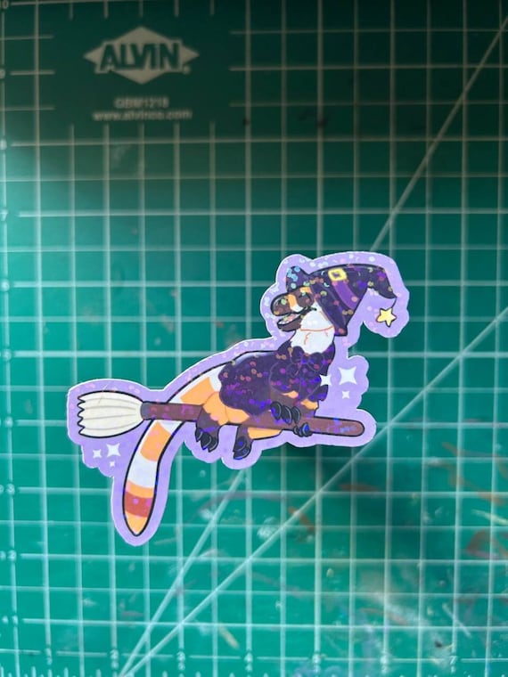 Spooky Sammy Holographic Sticker