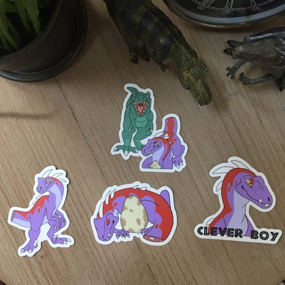 Scraps Velociraptor Stickers