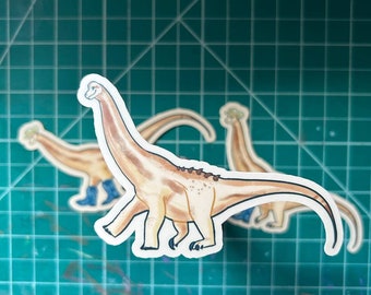 Alamosaurus Vinyl Stickers