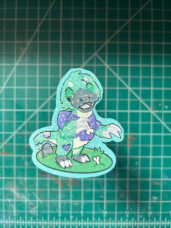 Patch the Deinocheirus Holographic Stickers
