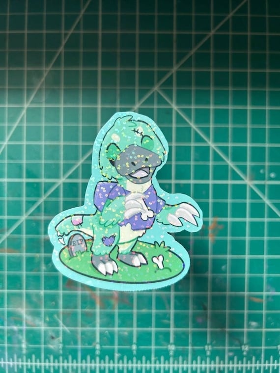 Patch the Deinocheirus Holographic Stickers