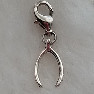 Wishbone Charm | Good Luck Charm | Wishbone Jewelry | Good Luck Jewelry