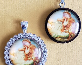 Mermaid Pendant | Mermaid Necklace | Vintage Mermaid | Mermaid Jewelry | Gift for Mermaid Collector | Gift for Sister | Gift for Mom