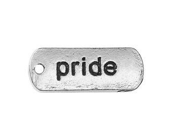 Pride Charm | Pride Tag | Pride Pendant | LGBTQ Pride Charm