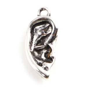 Anatomical Human Ear Charm | Gift for ENT Doctor | Gift for Doctor | Gift for PA |  GIft for Nurse