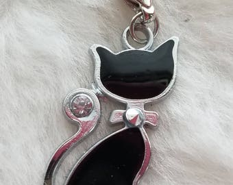 Black Cat Charm | Gift for Cat Owner | Gift for Cat Lover | Good Luck Charm