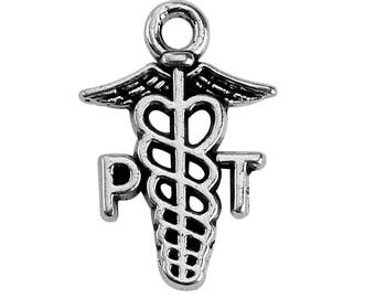 Physical Therapist Charm | Gift for Physical Therapist | PT Jewelry | Physical Therapist Gift