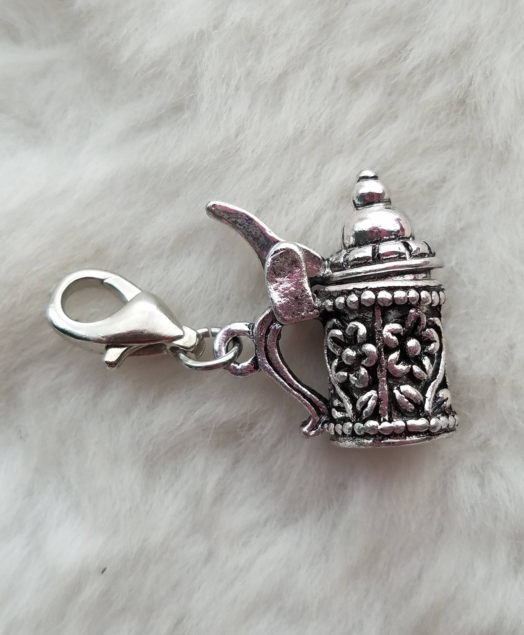 Beer Stein Charm Beer Charm Beer Jewelry Gift for Beer Etsy