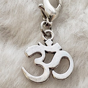 Ohm Charm Buddhist Charm Meditation Charm Indian Charm image 1