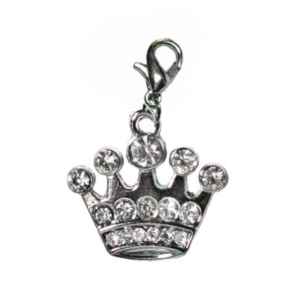 Princess Crown Charm | Crown Pendant | Crown Jewelry | Princess Jewelry | Beauty Pageant Charm | Beauty Queen Charm