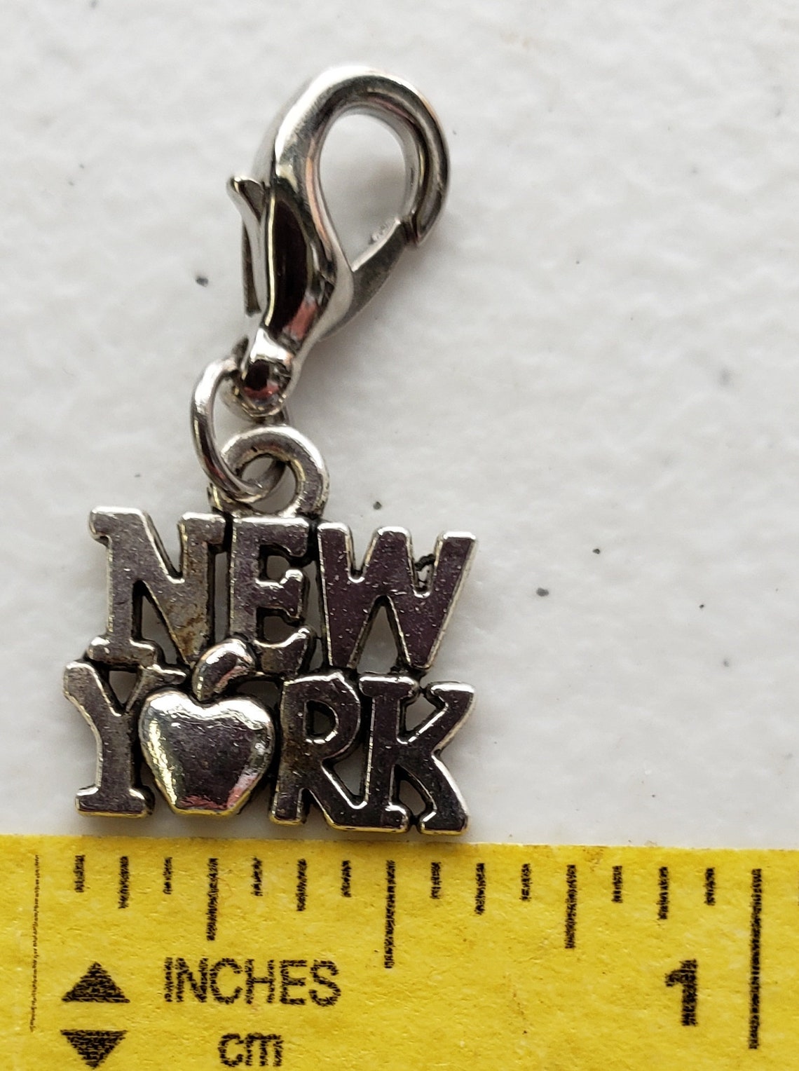 New York Charm Big Apple Charm NY Vacation Charm Charm Etsy