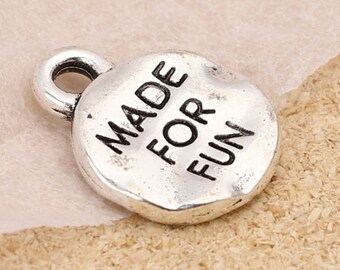 Made for Fun Charm | Gift for Best Friend | Gift for Boss | Gift for Friend | Congratulations Gift | Funny Charm