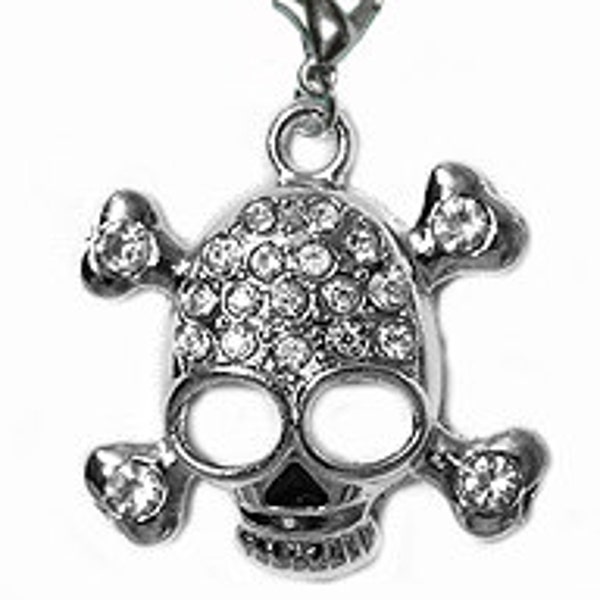 Skull & Crossbones Pendant | Pirate Pendant | Halloween Pendant | Cos Play Pendant | Skull Pendant