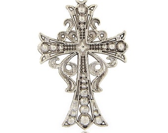JUMBO Cross Pendant | (Chain not included) | Gift for Priest | Gift for Communion | Gift for Pastor