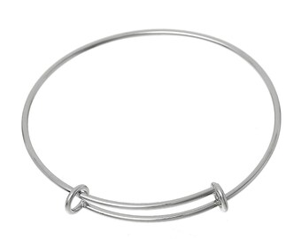 Stainless Steel Bangle Bracelet | Stainless Steel Bracelet | Group Craft Project | DIY Jewelry Making