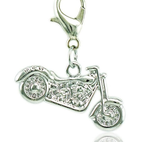 Motorcycle Charm | Motorbike Charm | Motorcycle Jewelry | Biker Charm | Biker Jewelry | Gift for Biker | Biker Gift