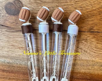Football Mini Bubble Party Favors, 1st Down Party